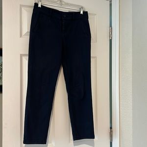 Women’s Loft Chino Navy Blue Pants Size 2P